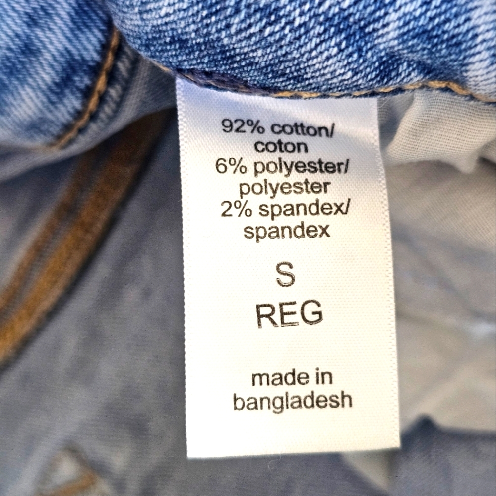 Maurices Light Wash Distressed Denim Skinny Jeans High Rise Stretchy Size Small - Picture 8 of 8